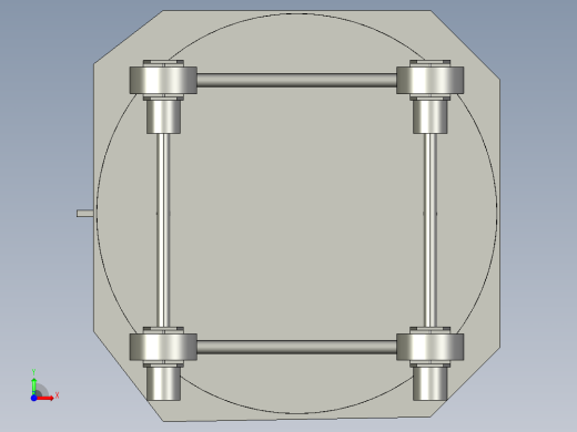 超大型工件测量装置设计（cad+pro+说明书）前视缩略图