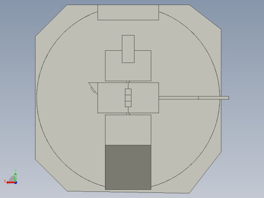 超大型工件测量装置设计（cad+pro+说明书）后视缩略图
