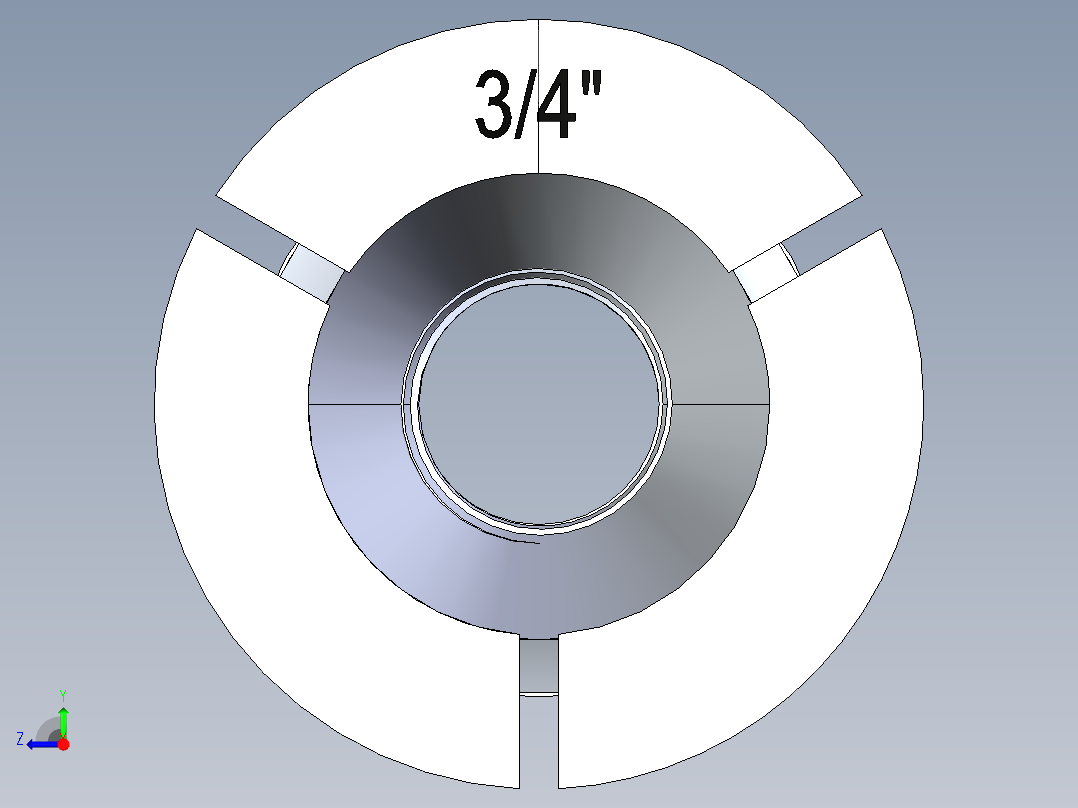 R8-夹头组-R8 COLLET 0.750.STEP右视图