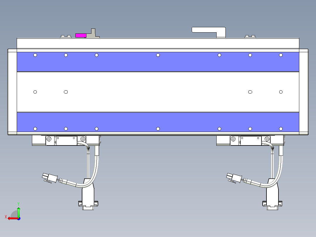 威洛博VL系列3d模型模组2VL14S1Y-S150后视图