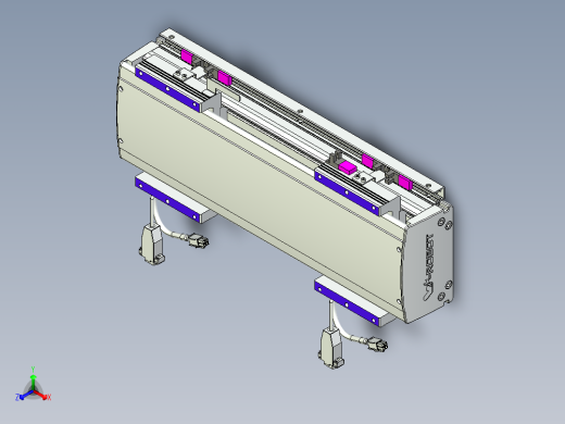 威洛博VL系列3d模型模组2VL14S1Y-S150正等轴测缩略图