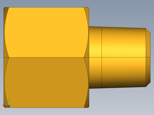 扩口式工业通用硬管接头Female Flare to Male Pipe Thread664FHD-4-2后视缩略图