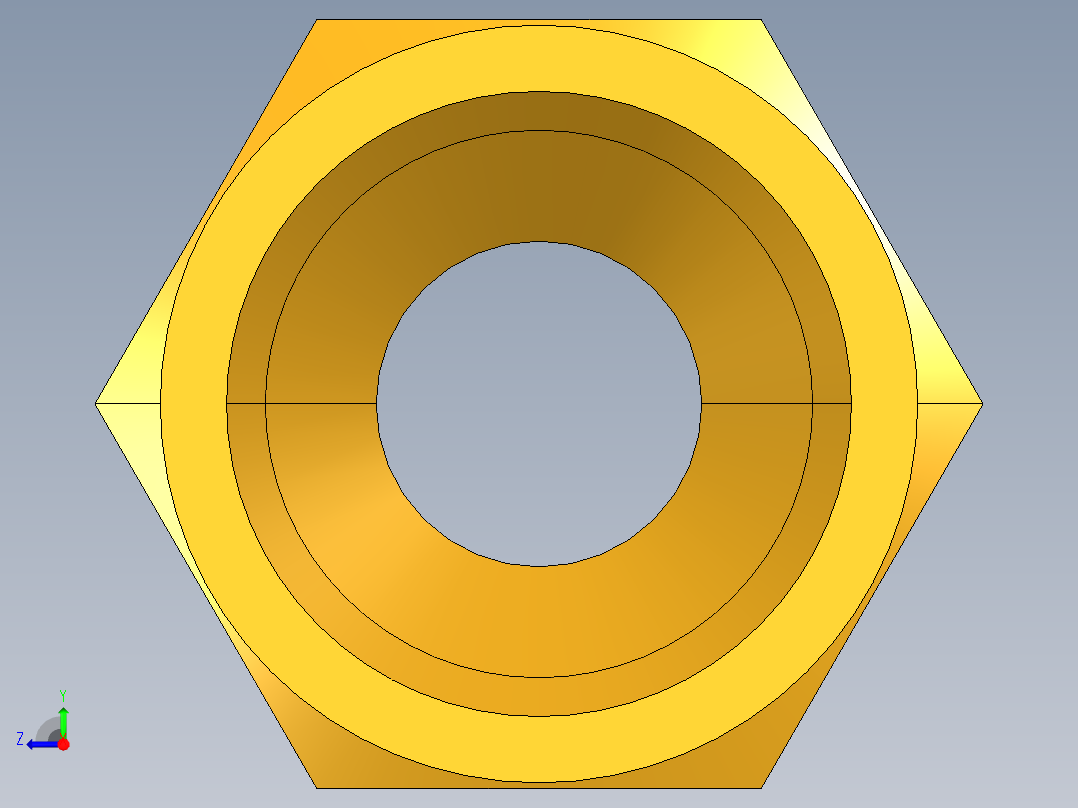 扩口式工业通用硬管接头Female Flare to Male Pipe Thread664FHD-6-4右视图