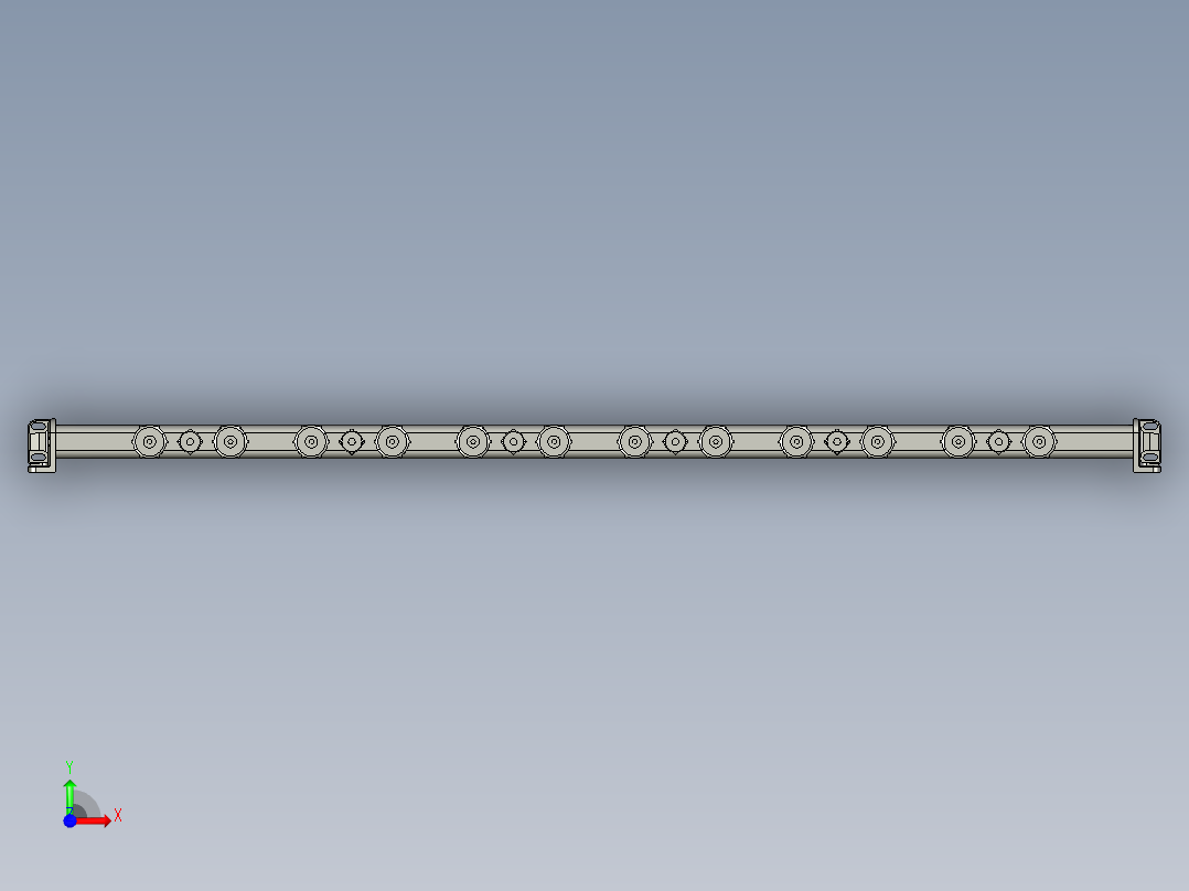 基恩士SJ-H084_kc图纸模型前视图