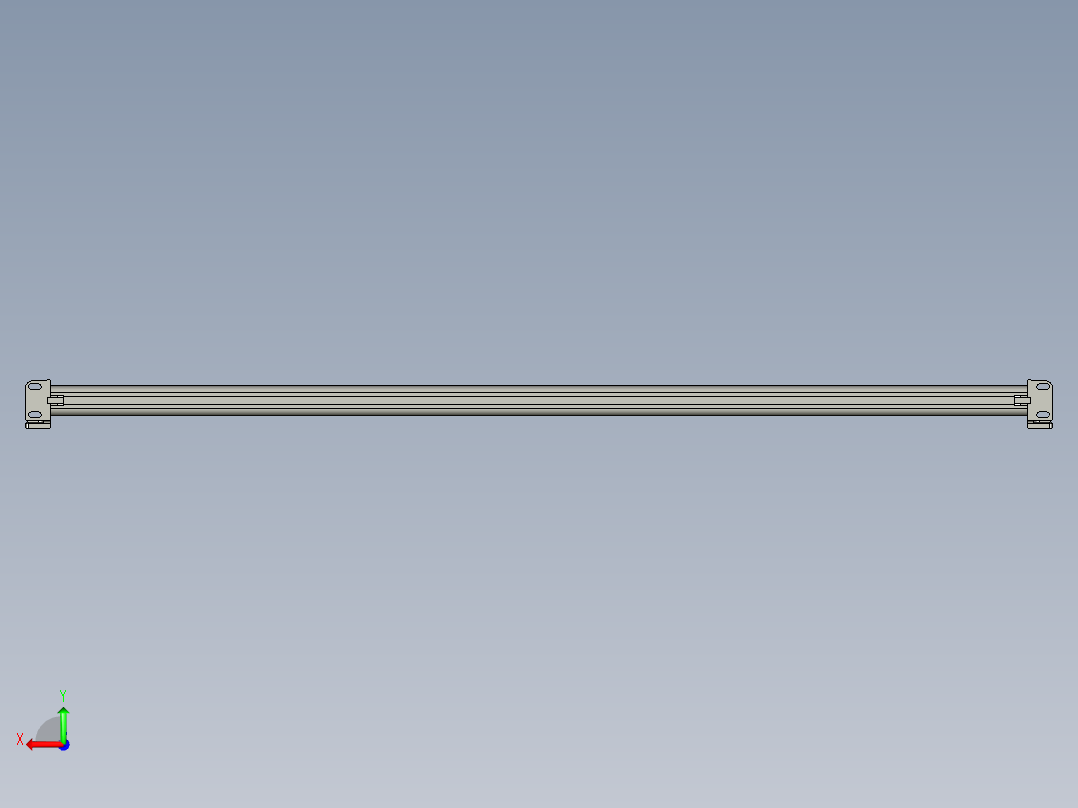 基恩士SJ-H084_kc图纸模型后视图