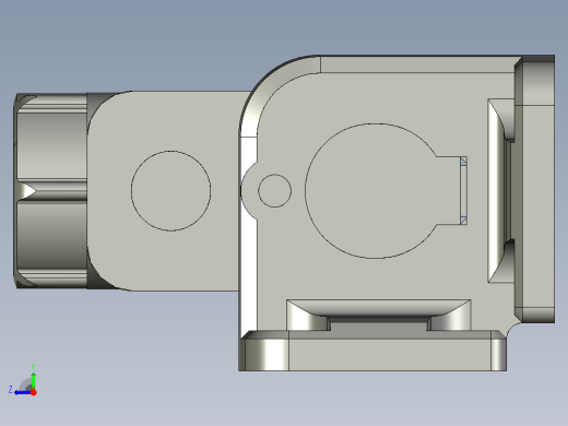 基恩士SJ-H084_kc图纸模型右视缩略图