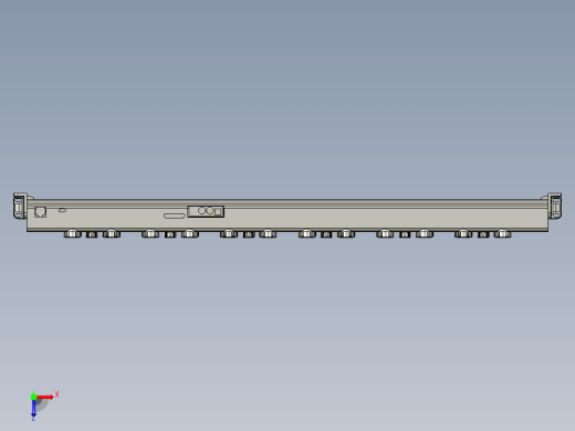 基恩士SJ-H084_kc图纸模型俯视缩略图