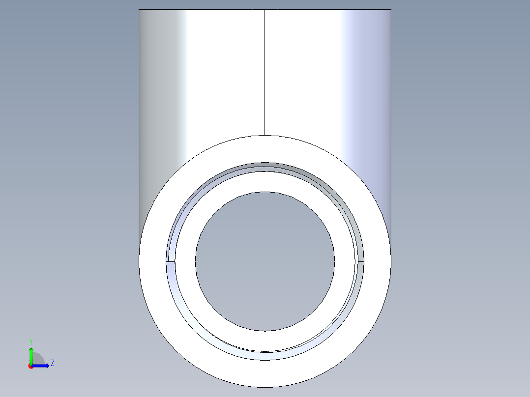 CPVC管件04-Sch80_Tee_FPTxFPTxFPT_9805-010_1in左视图
