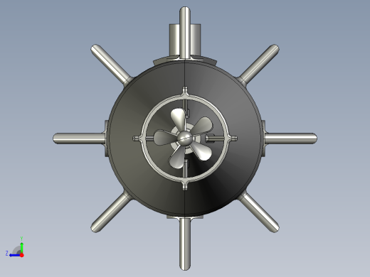 无人水下航行器（UUV）--stp右视缩略图