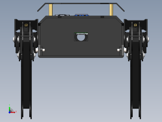 机械狗简易结构前视缩略图