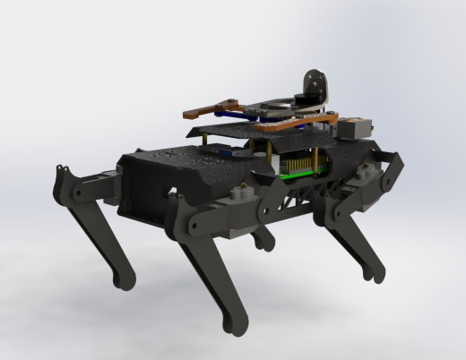 机械狗简易结构缩略图