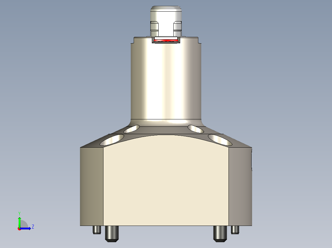 KOSMEKSFA2000-G0A-120-H70多系列多零件图纸模型多系列多零件图纸模型左视图