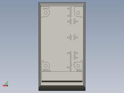 基恩士LK-G3001V_kc图纸模型后视缩略图