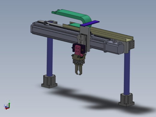 带浮动定位机构移栽机械手