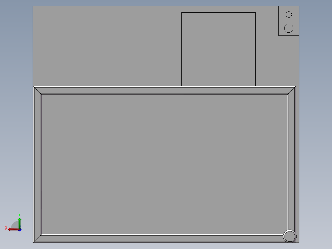 锡片自动装配机后视图