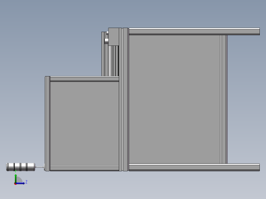 锡片自动装配机左视缩略图