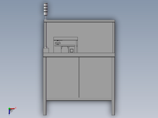 锡片自动装配机俯视缩略图