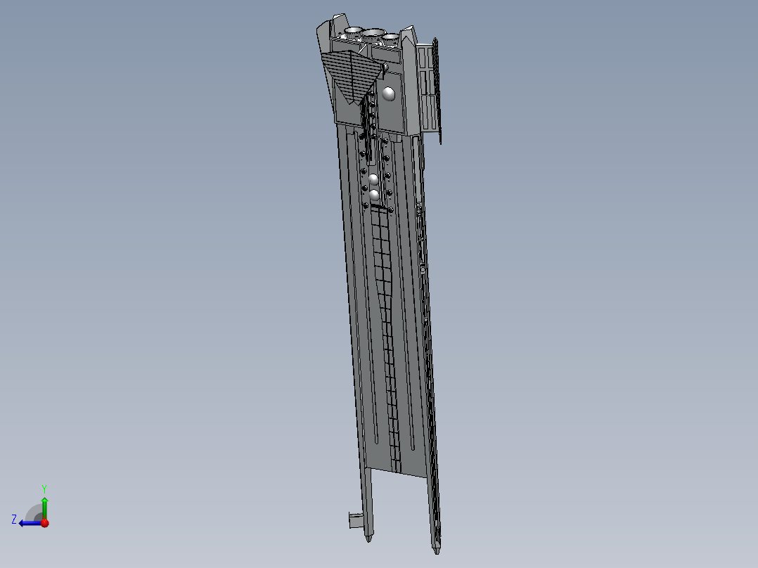 护航航母右视图