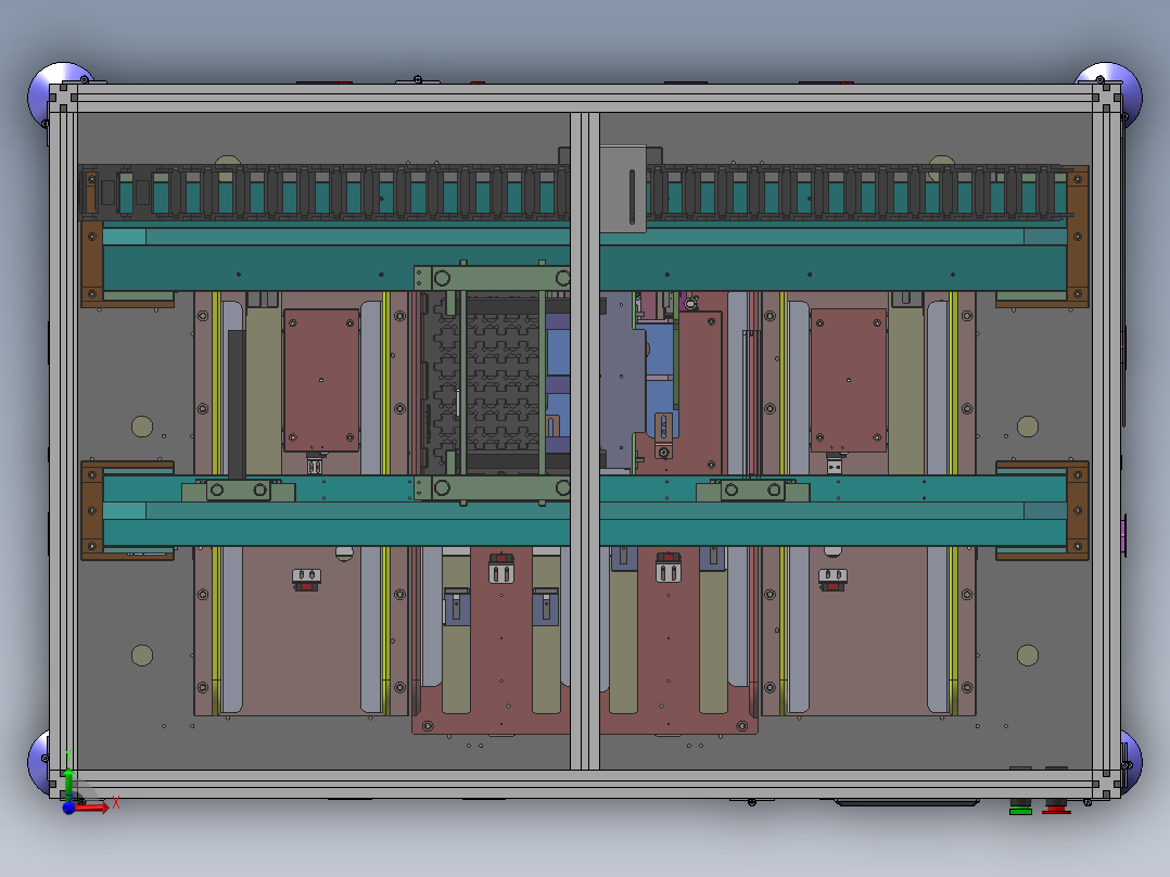 一种自动扫码设备sw18可编辑前视图