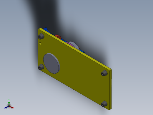 压盖检测机sw20可编辑正等轴测缩略图