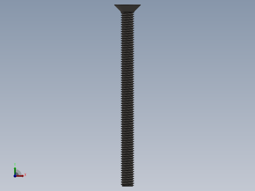 Screw_ISO_10642_M4x55_A2.SLDPRT前视缩略图