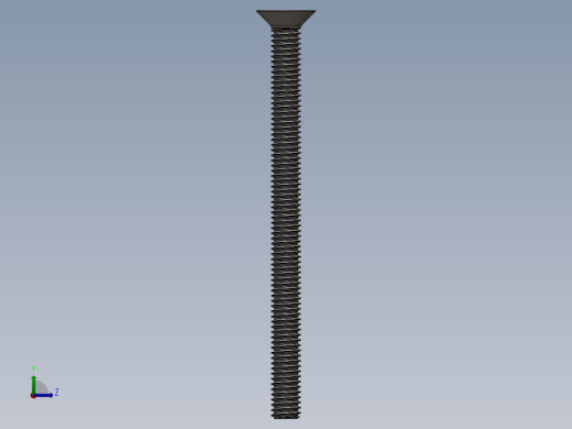 Screw_ISO_10642_M4x55_A2.SLDPRT左视缩略图