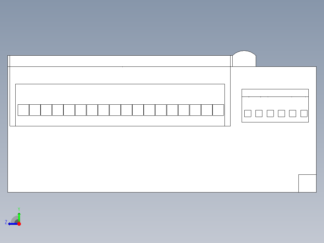 西门子电气 6ES7 214-2BD23-OXB8右视图