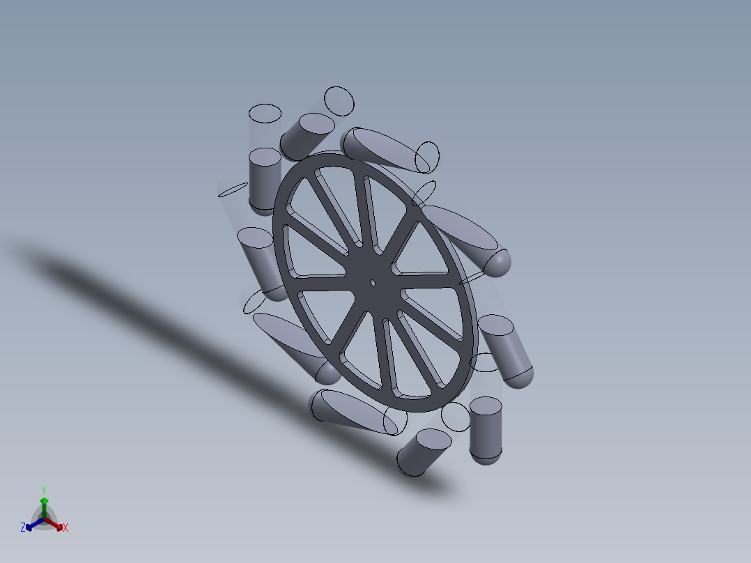 永动机正等轴测图