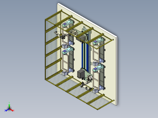移动旋转机器人轨道