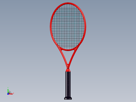 网球、网球拍(13)前视缩略图