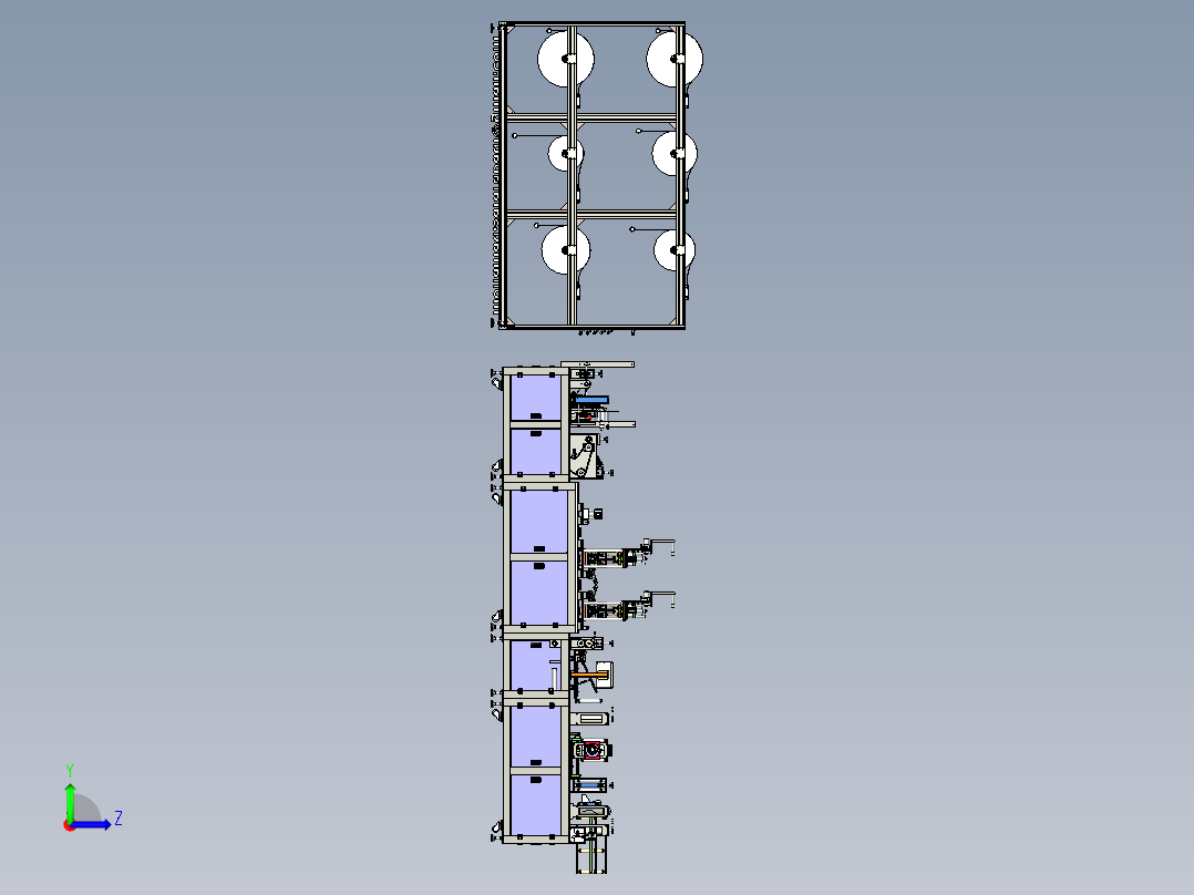 流水线、生产线(29)左视图