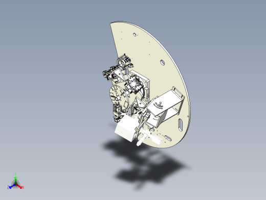 YZ-18汽车车灯透镜自动化调校转台