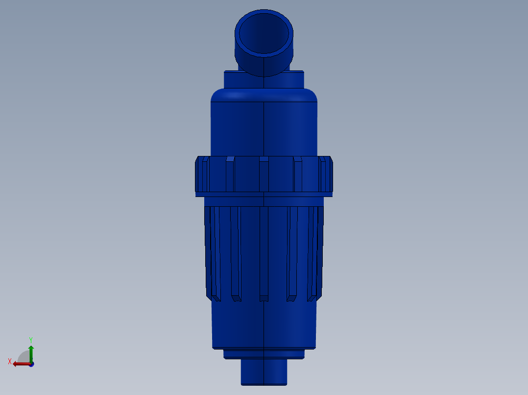 盘式过滤机后视图