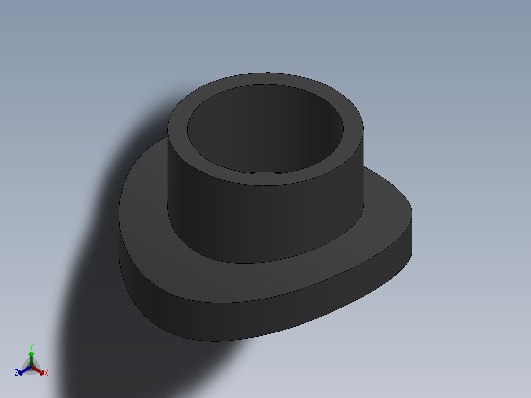 TEE__DN100-25_PN10_U-PVC_0正等轴测图