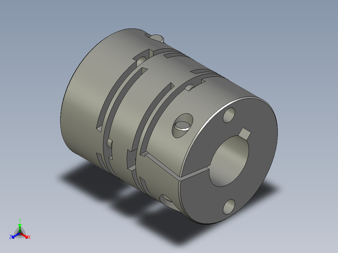 MCSLCWK25-8-10联轴器MISUMI主视图