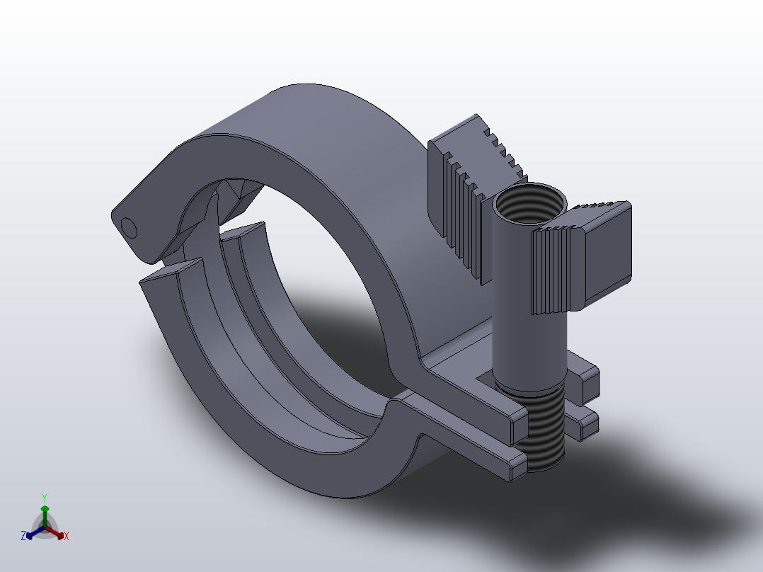 13MHH重型卡箍1513001-000000[1513001 000078]主视图
