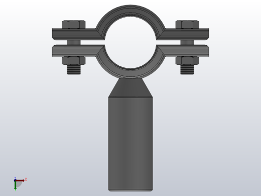 DGA 管架(A型）[DGA-DN20] (2)后视缩略图