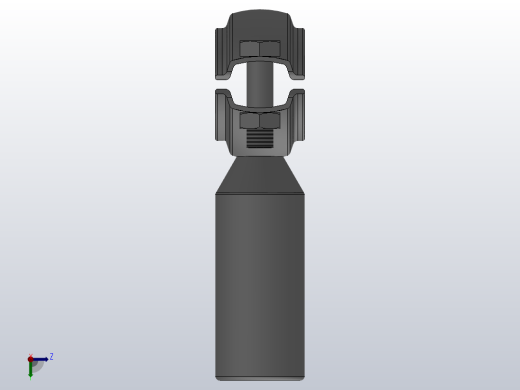 DGA 管架(A型）[DGA-DN20] (2)左视缩略图
