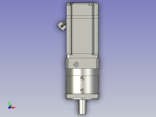 AF90-L1-S2-P2-ECMA-CW0807RS伺服电机加减速器前视缩略图