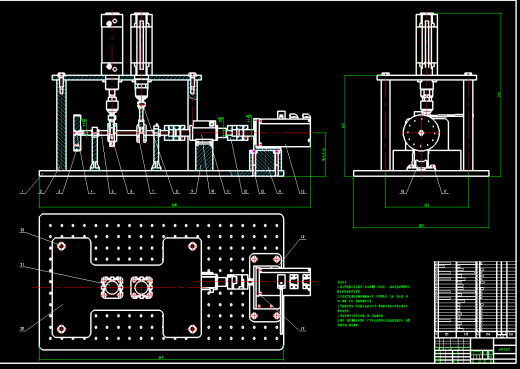 曲轴实验台总装CAD缩略图