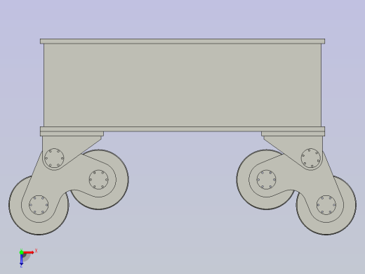 滚轮架俯视缩略图