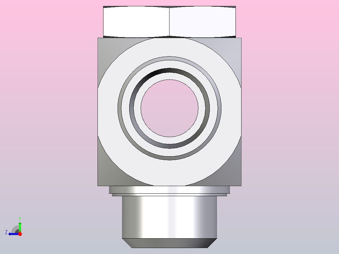 高压班卓琴三通TH25SMKDSOMDCF右视图