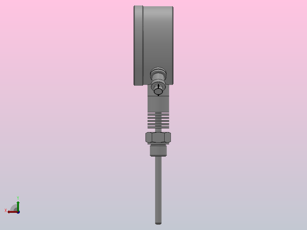 TXTP4型智能╱电子温度开关╱控制器[TXTP4-1PTA1.100N.821]后视图