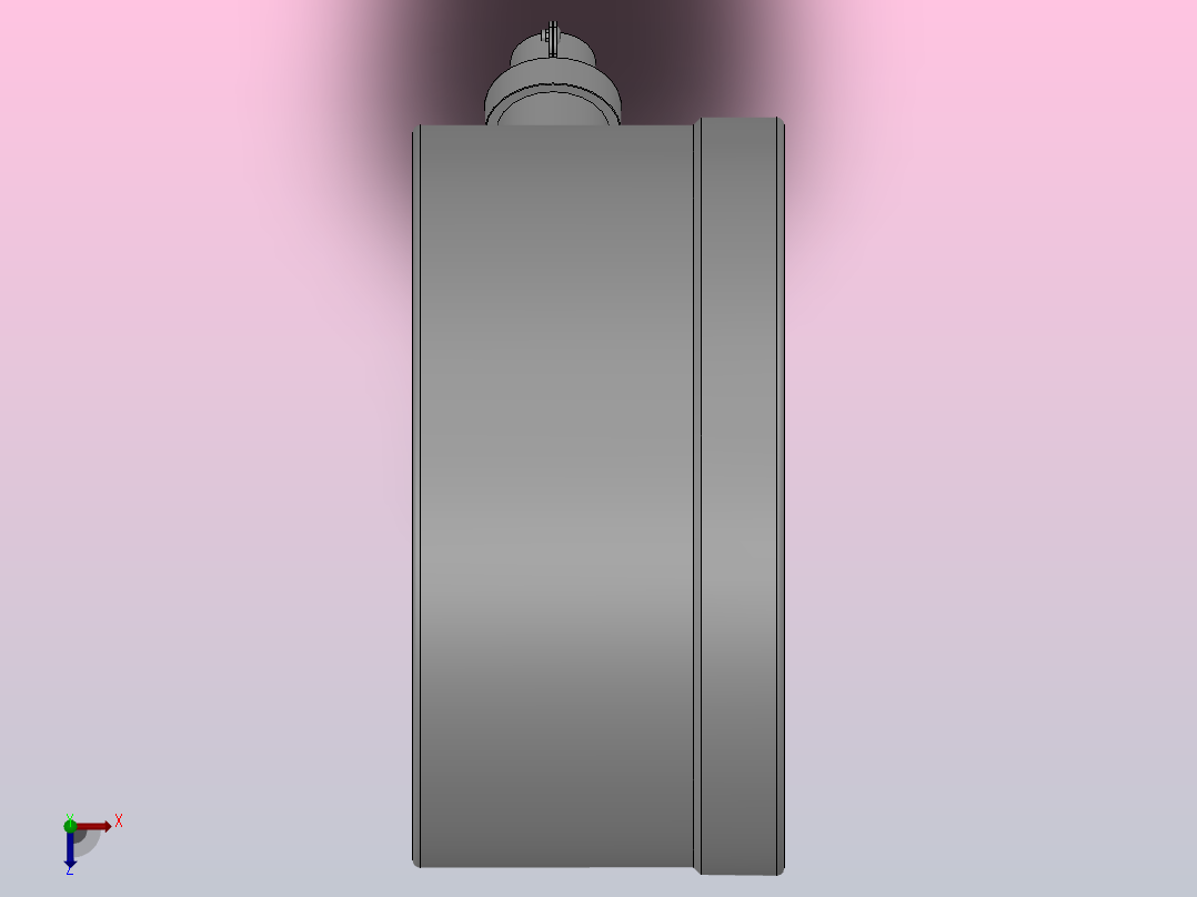 TXTP4型智能╱电子温度开关╱控制器[TXTP4-1PTA1.100N.821]俯视图