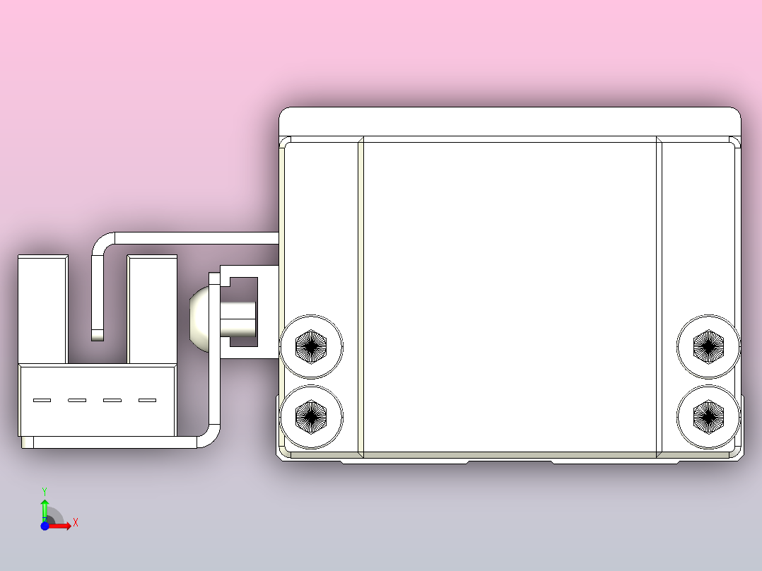 钢基模组TPA-KSR-4002C-100A1-M-F0S2前视图