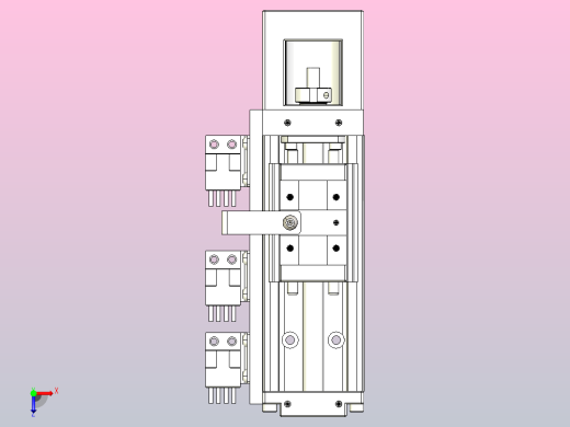 钢基模组TPA-KSR-4002C-100A1-M-F0S2俯视缩略图