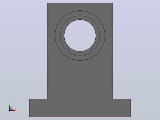 T型高度选择型轴承座组件_BTC-6007-2Z-90-A前视缩略图
