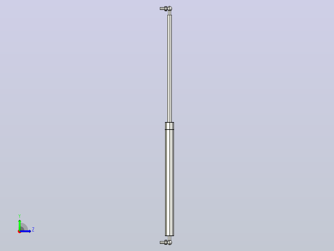 gsb28-d-d-s300_asm氮气弹簧左视图