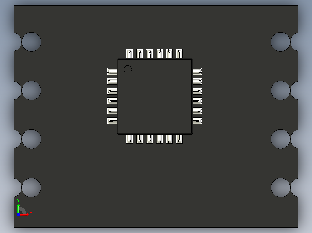 MPU6050（迷你型）前视图