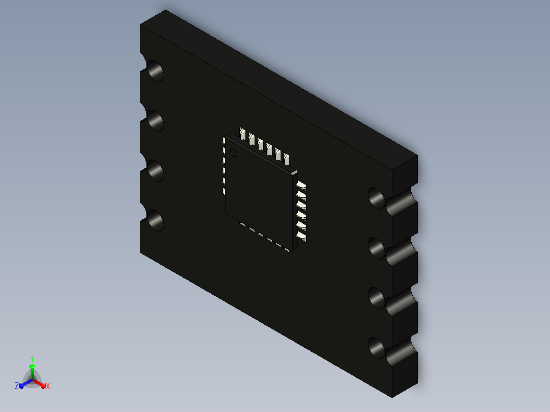MPU6050（迷你型）正等轴测图